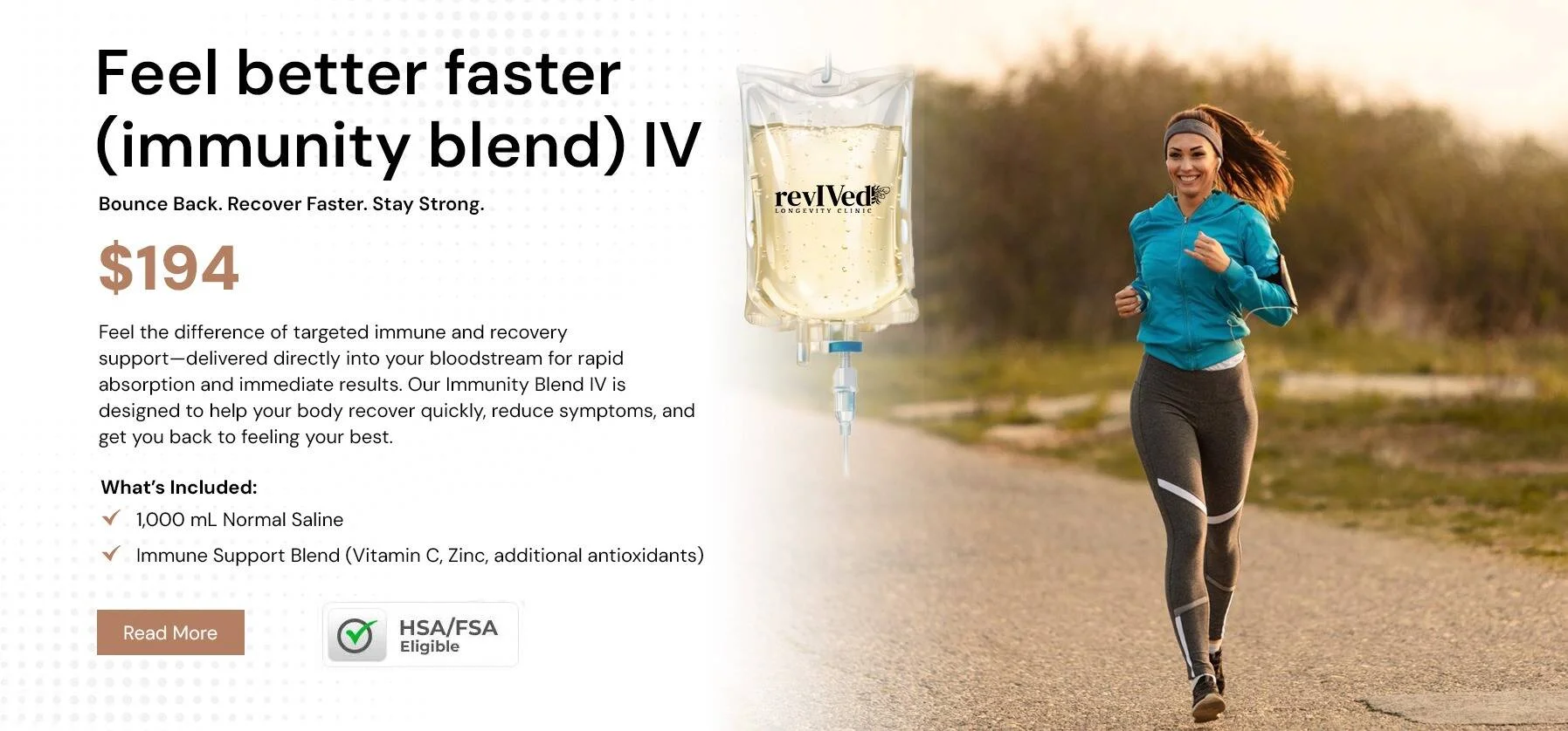 FEEL BETTER FASTER (IMMUNITY BLEND) IV